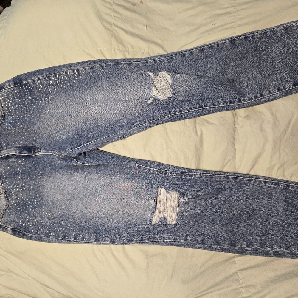 Judy Blue rhinestone jeans